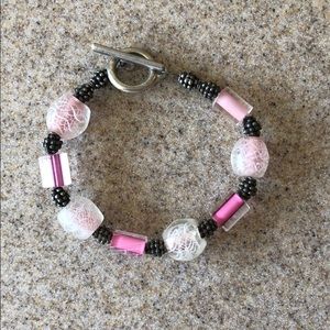 Pink bracelet